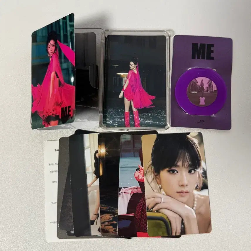 [BUNJANG] Jisoo ME Album Bundle Set / 지수 솔로 꽃 ME 태그 앨범 일괄 양도 jisoo