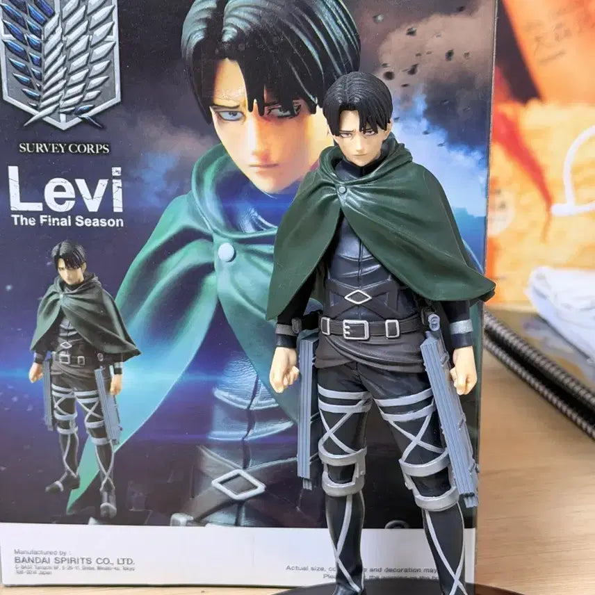 [BUNJANG] Attack on Titan Final Season Levi Ackerman Figure / 진격의거인 파이널 리바이 피규어
