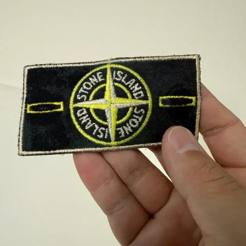 [BUNJANG] Stone Island Frost Weaving Badge / 스톤아일랜드 프로스트와펜