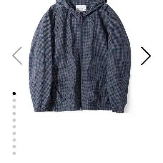 [SOLD OUT] 홀리선 26SS 바람막이 체크자켓 (네이비)