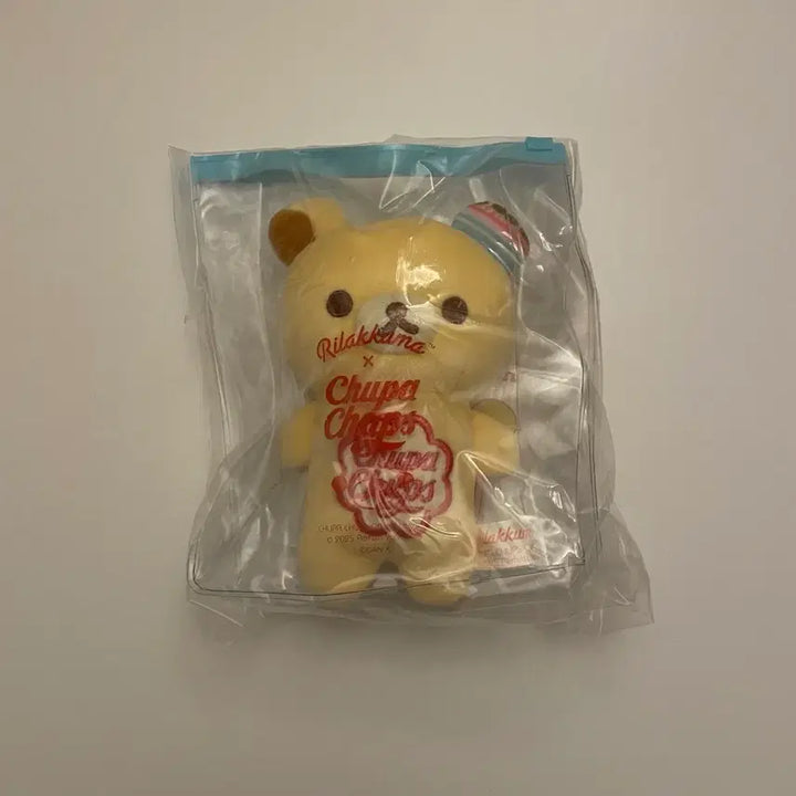 [BUNJANG] Rilakkuma Korilakkuma Chupa Chups Collaboration Pouch Plush Doll / 리락쿠마 코리락쿠마 츄파츕스 콜라보 파우치 인형 푸딩 한정