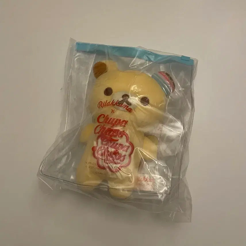 [BUNJANG] Rilakkuma Korilakkuma Chupa Chups Collaboration Pouch Plush Doll / 리락쿠마 코리락쿠마 츄파츕스 콜라보 파우치 인형 푸딩 한정