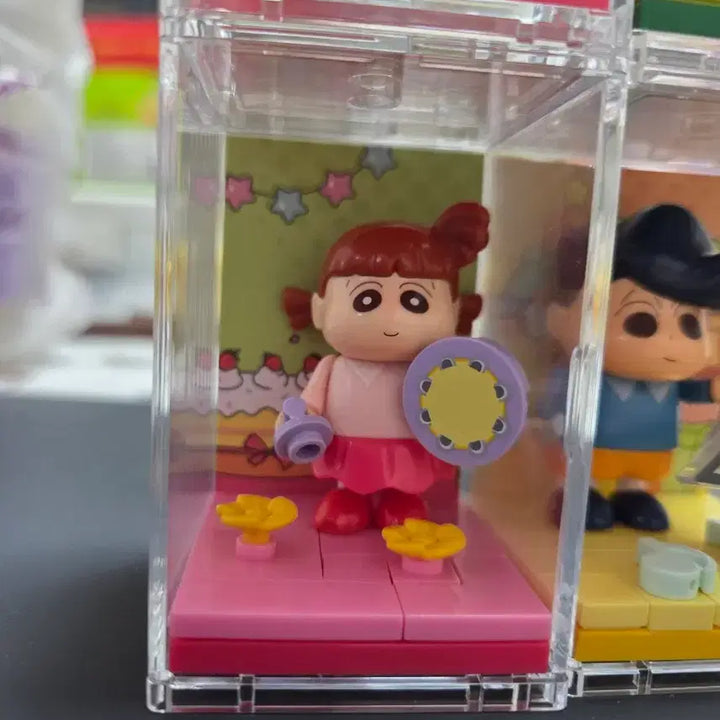 [BUNJANG] Crayon Shin-chan Acrylic Block Figure Bundle / 짱구 피규어 가챠 아크릴 블록