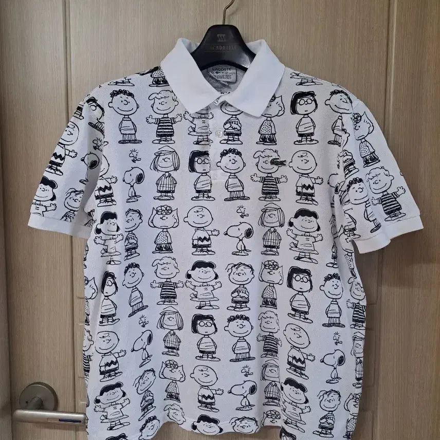 [SOLD OUT] 라코스테 피너츠 컬렉션 피케셔츠 남녀공용 신품급
