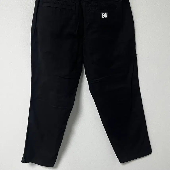 [SOLD OUT] 코닥 블랙 면바지 카고 포켓 바지 L(90)