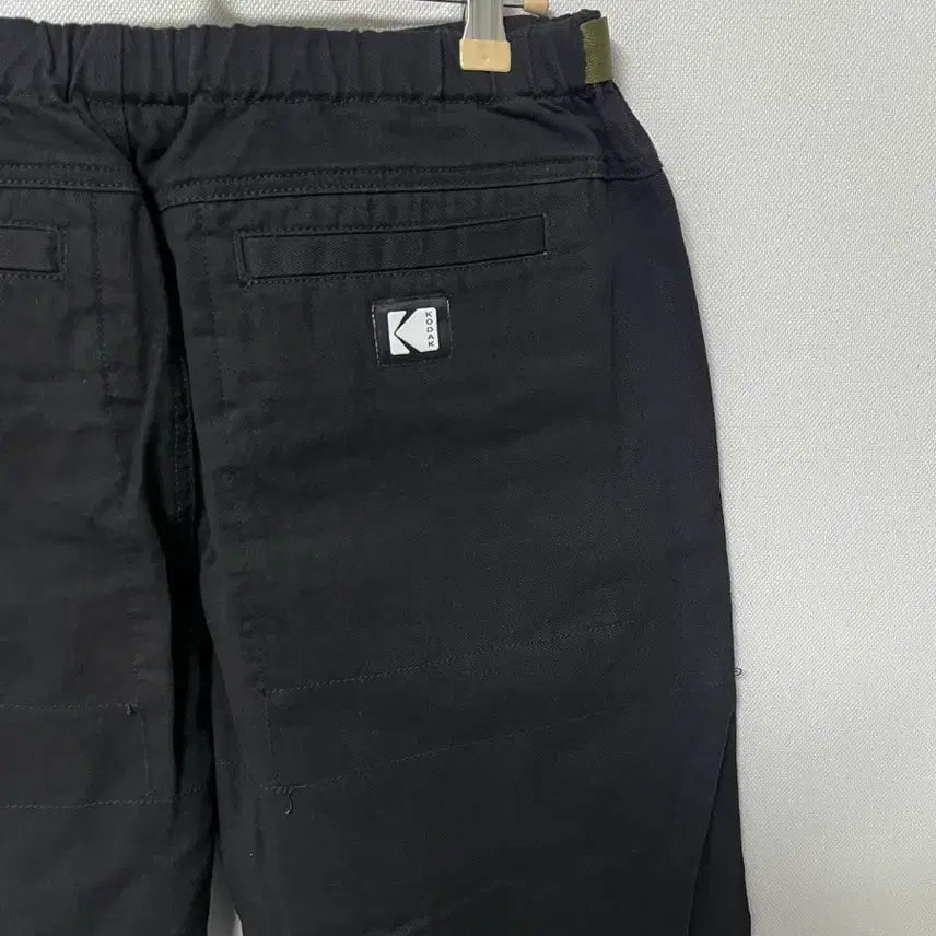 [SOLD OUT] 코닥 블랙 면바지 카고 포켓 바지 L(90)