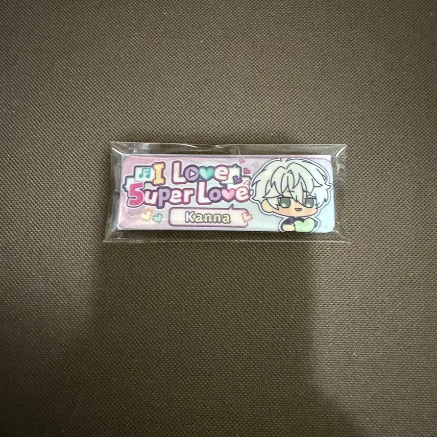 [SOLD OUT] 앙스타 중스타 5uper love 뱃지 나츠 칸나 미개봉