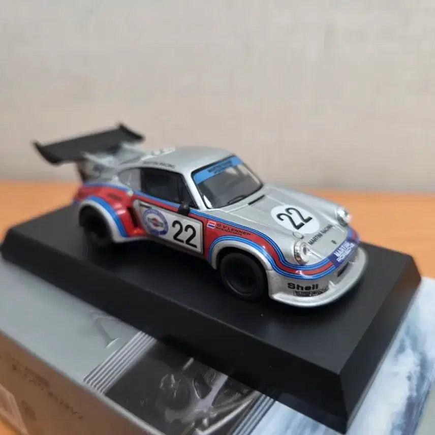[BUNJANG] Kyosho 1/64 Porsche Martini Diecast Model Car Set / 교쇼 1/64  포르쉐 마티니 초레어2종 최종가격