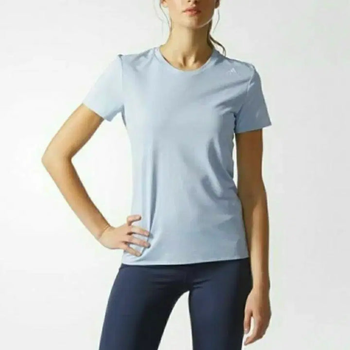 [BUNJANG] Adidas Functional Half-Sleeve Round Neck T-Shirt Size 95 / [95]아디다스 기능성 반팔 라운드티