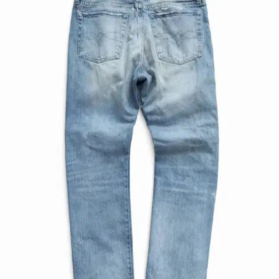 [SOLD OUT] RRL 슬림핏 리페어 디스트로이드 데님팬츠 32-32