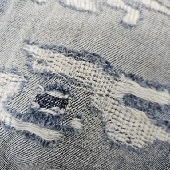 [SOLD OUT] RRL 슬림핏 리페어 디스트로이드 데님팬츠 32-32