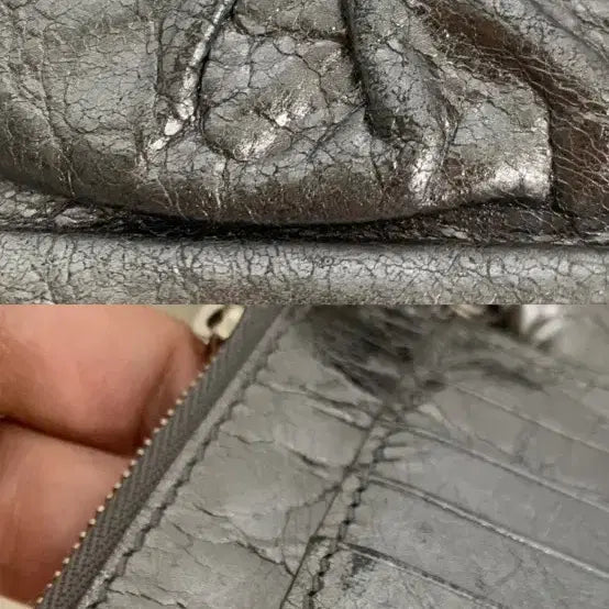 [BUNJANG] Balenciaga Le Cagole Mini Multi Pouch Clutch Bag / 발렌시아가 르카골 미니 멀티 파우치 클러치백 가방 실버