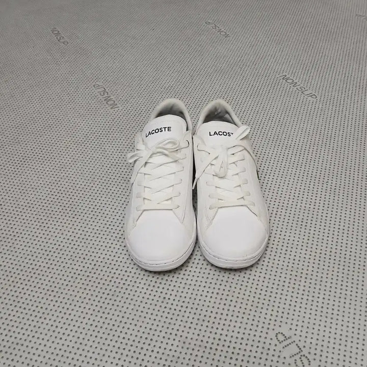 [BUNJANG] Lacoste White Sneakers / 라코스테 화이트 스니커즈 운동화