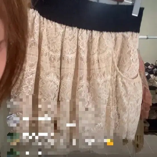 [BUNJANG] Cocomori Vintage Crochet Cardigan and Shorts / 코코모리 일본 빈티지 옷 모리걸 크로셰 가디건 반바지