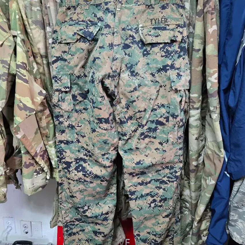 [SOLD OUT] 미군지급해병대전투복세트lr