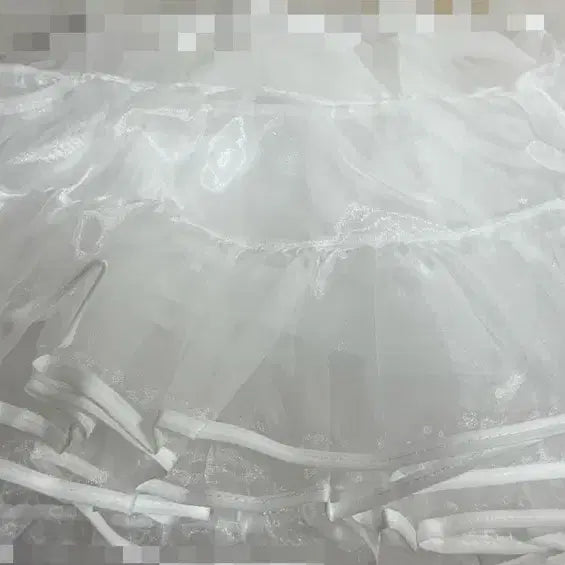 [BUNJANG] 30cm Soft 2-Tiered Tulle Cosplay Skirt / 30cm 소프트 2단 튜튜 코스프레용