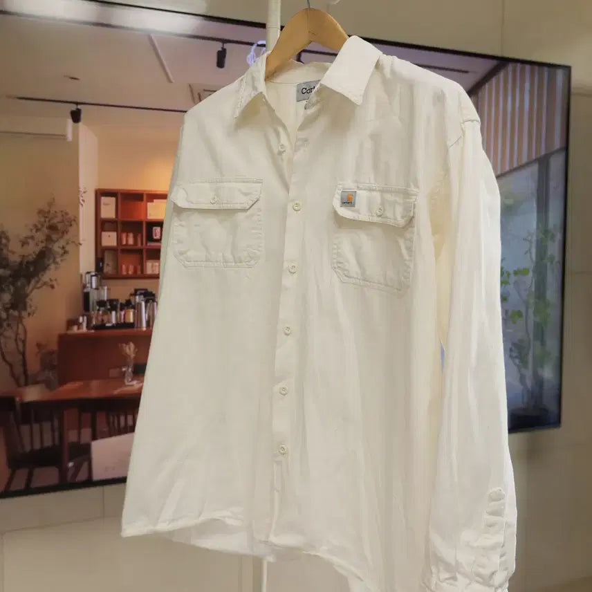 [BUNJANG] Carhartt Oversized Remake Shirt / 요즘 단독으로 제일 예쁜 칼하트 오버핏 셔츠