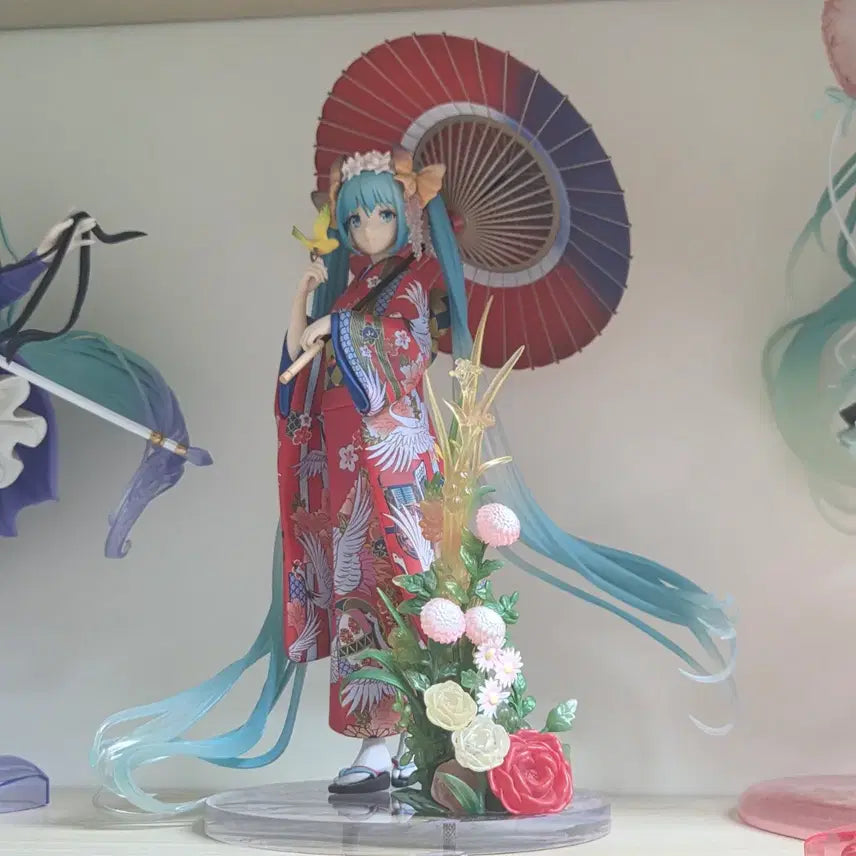 [BUNJANG] Hatsune Miku Stronger Kimono 1/8 Scale Figure / (최저가+급처)하츠네 미쿠 스트롱거 기모노 1/8 스케일 피규어 판매
