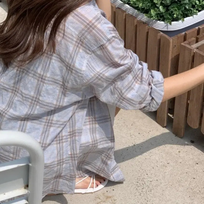 [BUNJANG] Checkered Shirt / 체크셔츠 소라