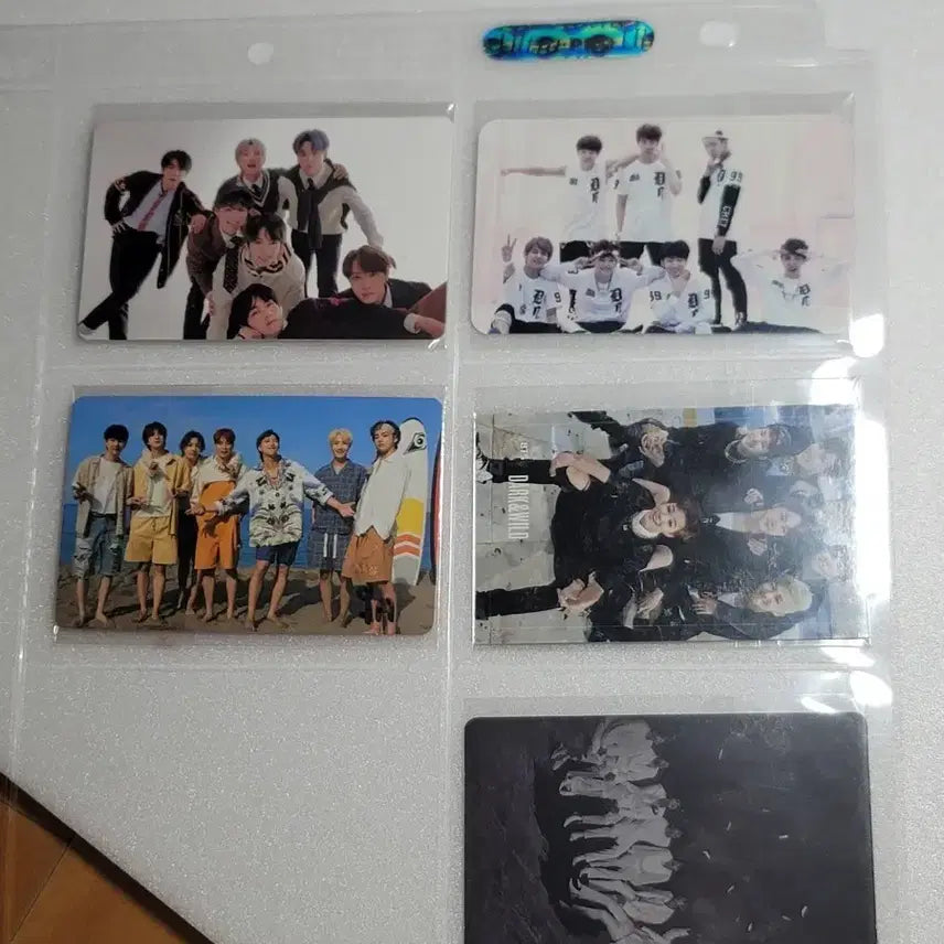 [BUNJANG] BTS Group Photo Photocard 5-Piece Set / 방탄소년단 단체사진 포카 5종 세트