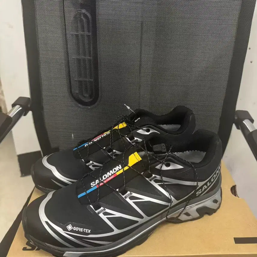 [SOLD OUT] 살로몬 XT-6 고어텍스 블랙 실버 265mm