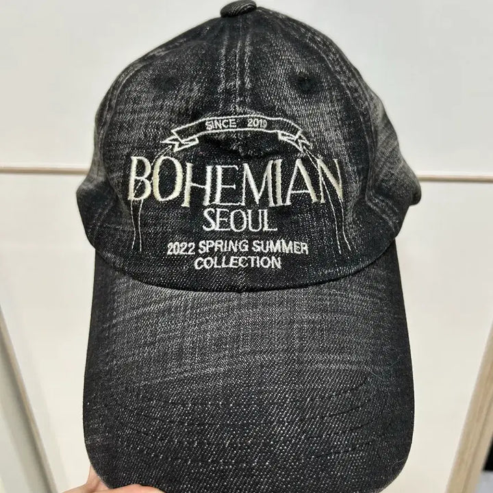 [BUNJANG] Bohemian Seoul Denim Ball Cap / 보헤미안서울 데님 볼캡 모자
