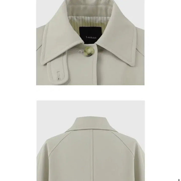 [SOLD OUT] 룩캐스트 하프 트렌치코트 beige