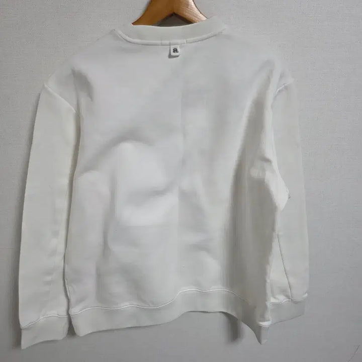 [BUNJANG] Allegri Graphic Patch Sweatshirt - White L / 알레그리(allegri) 정품 입체 그래픽 맨투맨 화이트 - L사이즈