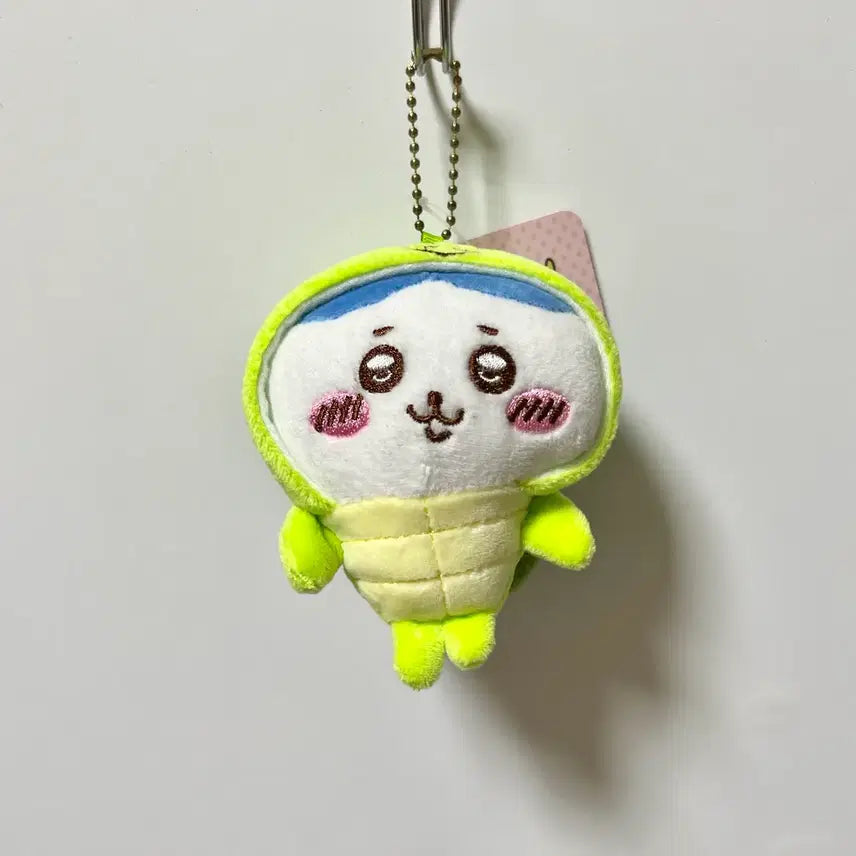 [BUNJANG] New! Manchgo Hachiware Turtle Plush Keychain / 새상품) 먼작귀 하치와레 거북이 인형 키링