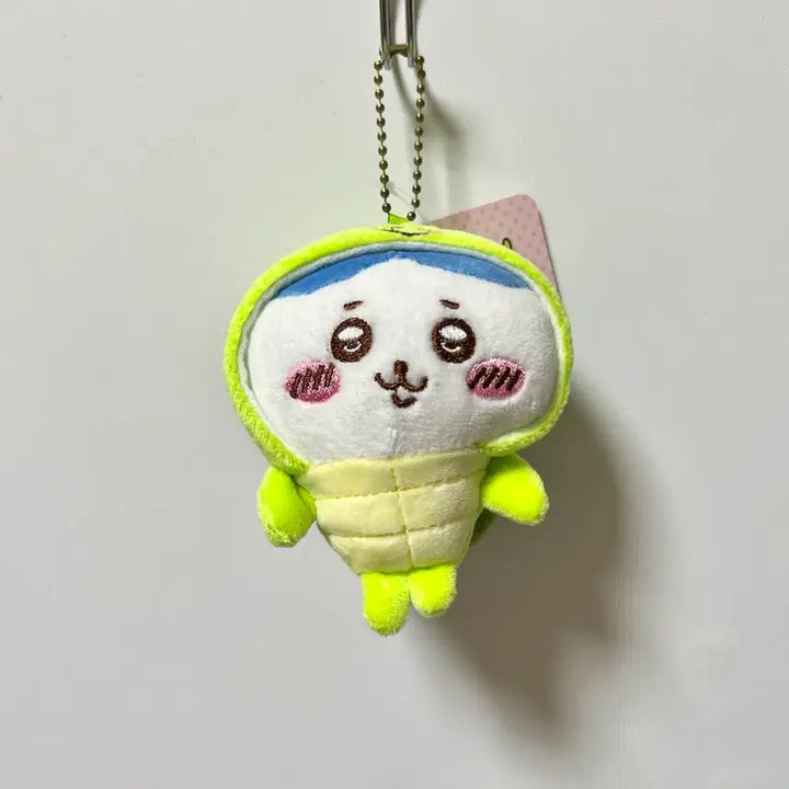 [BUNJANG] New! Manchgo Hachiware Turtle Plush Keychain / 새상품) 먼작귀 하치와레 거북이 인형 키링
