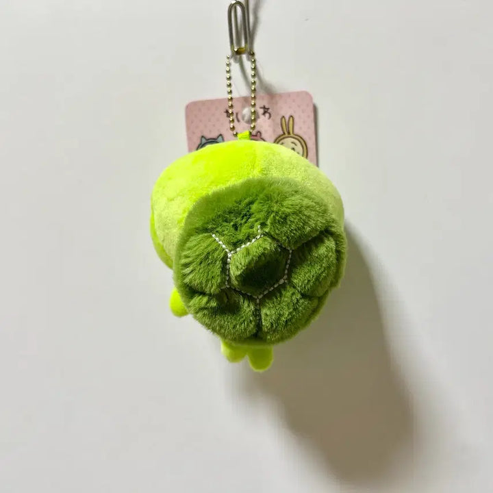 [BUNJANG] New! Manchgo Hachiware Turtle Plush Keychain / 새상품) 먼작귀 하치와레 거북이 인형 키링
