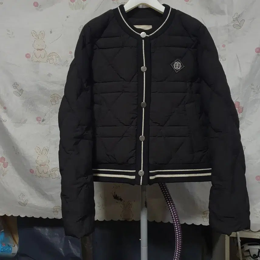 [SOLD OUT] JJ  지고트     퀼팅  구스다운  숏 ~트위드 패딩