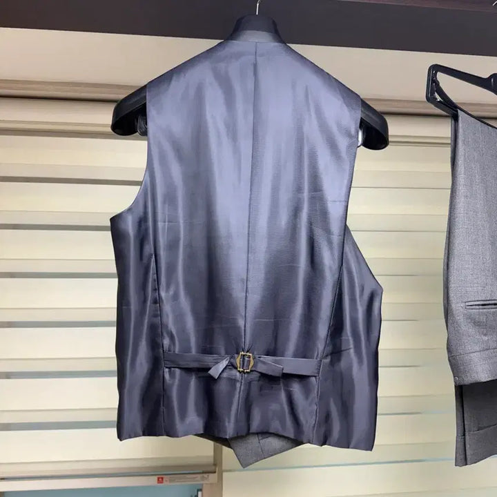 [SOLD OUT] 톰포드 스타일 울 그레이 쓰리피스 맞춤 정장