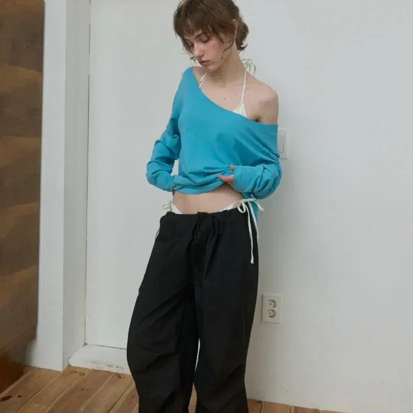 [BUNJANG] Pisces Needle Collab Parachute Pants / [새상품] 파이시스 니들 콜라보 파라슈트 팬츠