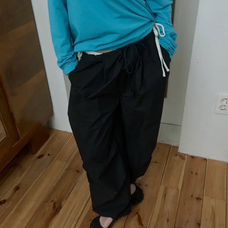[BUNJANG] Pisces Needle Collab Parachute Pants / [새상품] 파이시스 니들 콜라보 파라슈트 팬츠