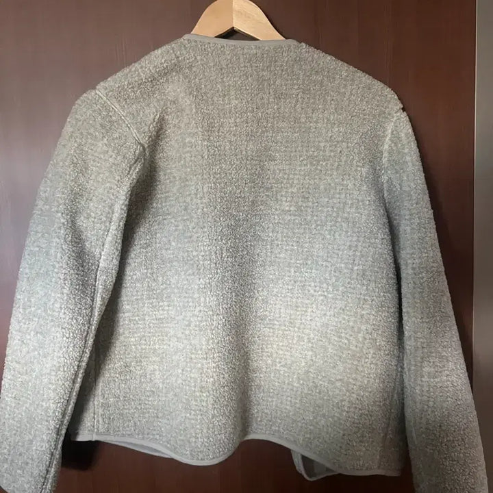 [BUNJANG] Uniqlo Fleece Cardigan (Gray) - Women&