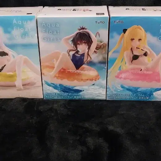[BUNJANG] Aqua Float Girls 5-Piece Figure Bundle Set / 아쿠아 플로트 걸즈 5종세트 피규어(일괄판매)