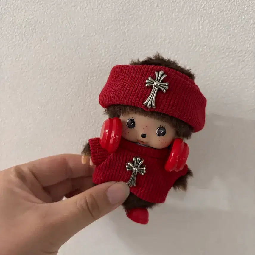 [BUNJANG] Monchhichi Bebe Chichi Season 2 Boy (Includes 4 Outfits) / [새상품] 몬치치 베베치치 시즌2 남아(옷 4종 포함)