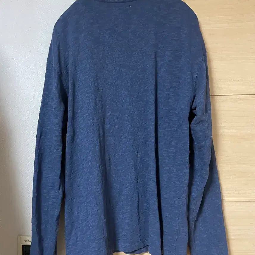[BUNJANG] everyworn Washed Slub Long Sleeve T-shirt / 에브리원 everyworn 워시드 슬럽 롱슬리브 프렌치블루 1