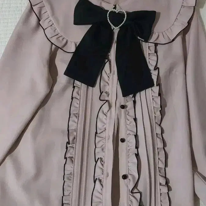 [BUNJANG] Dear My Love Blouse Pink L / [급처] 디마럽 블라우스 핑크L 판매 택포 5.0 (네고 가능)