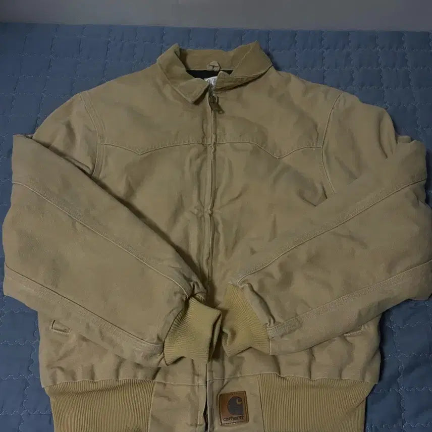 [BUNJANG] Carhartt Santa Fe J14 Wet Denim Jacket / 칼하트 산타페 초기형 j14 wet M