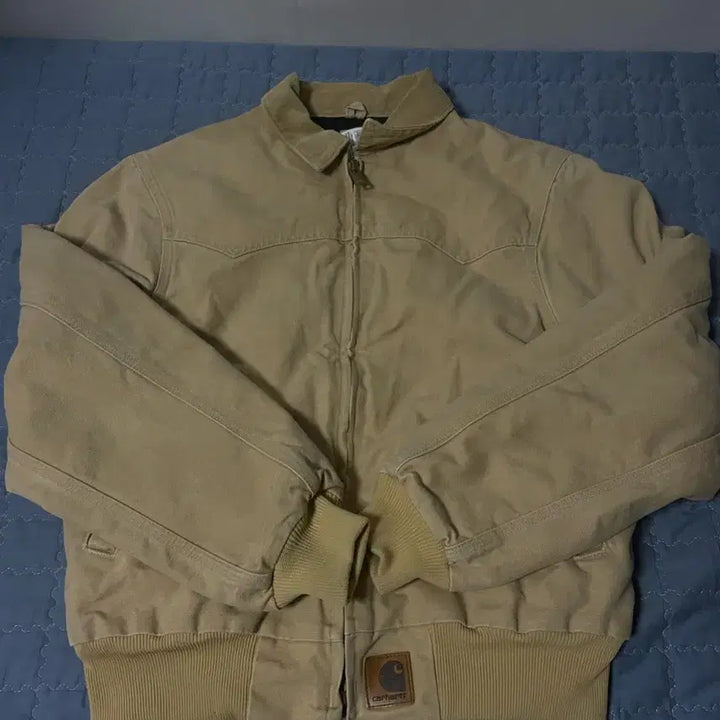 [BUNJANG] Carhartt Santa Fe J14 Wet Denim Jacket / 칼하트 산타페 초기형 j14 wet M