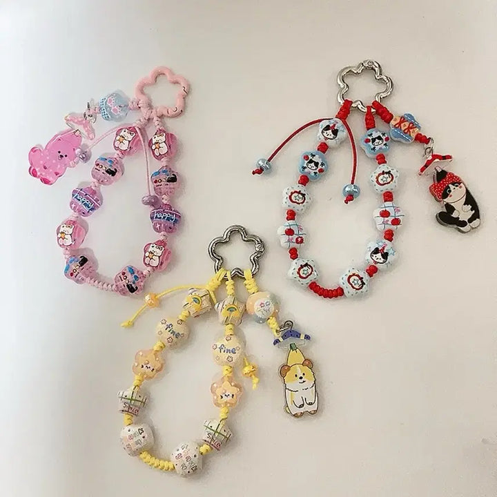 [BUNJANG] Character Knotted Keyring / 캐릭터 매듭 키링