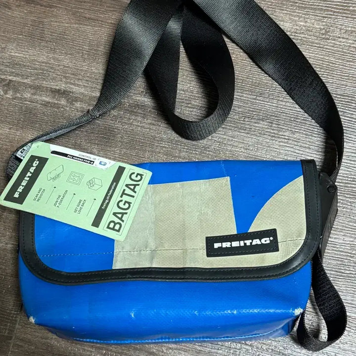 [BUNJANG] 프라이탁 하파오 블루 유광/민트택 있음 / 프라이탁 하파오 블루 유광/민트택 있음