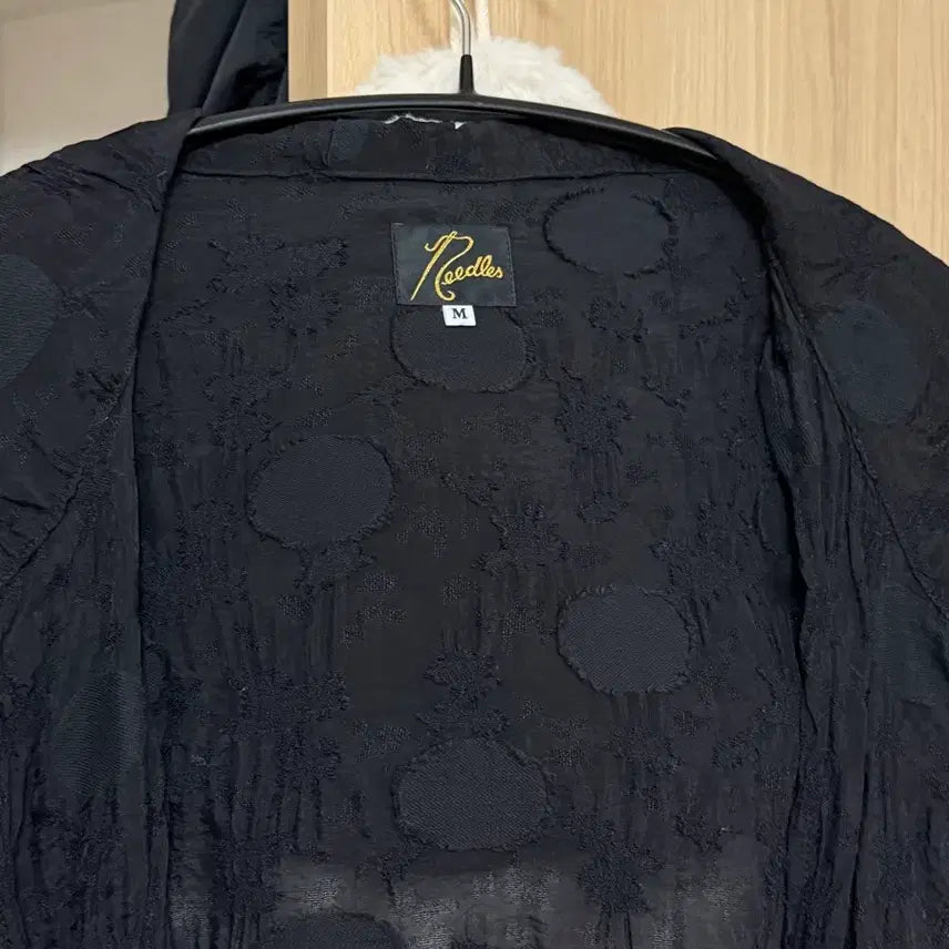 [BUNJANG] Needles Polka Dot Hoodie Black Size M / 니들스 폴카 도트 후드집업 블랙 사이즈M