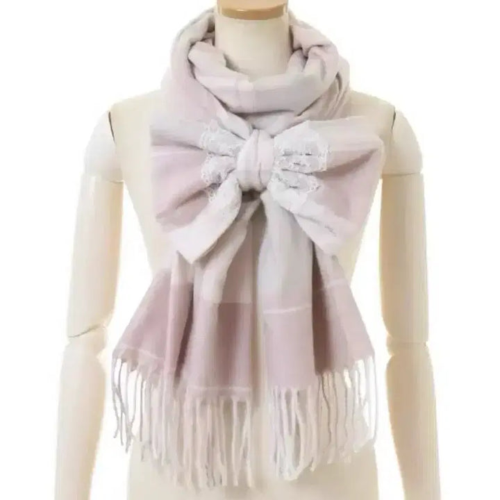 [BUNJANG] LIZLISA Ribbon Muffler Scarf / 리즈리사 머플러 리본 목도리