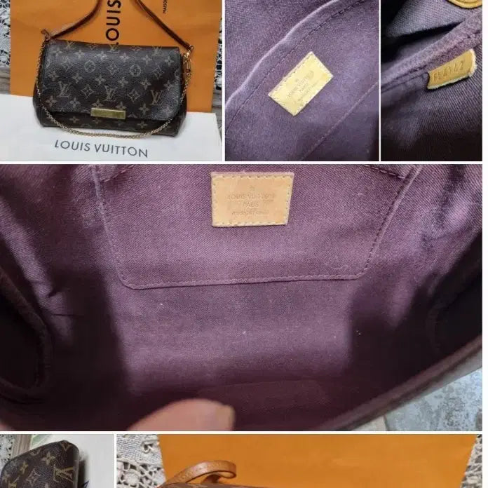 [BUNJANG] Louis Vuitton Monogram Favorite MM Handbag / .정품루이비통  모노그램페이보릿mm