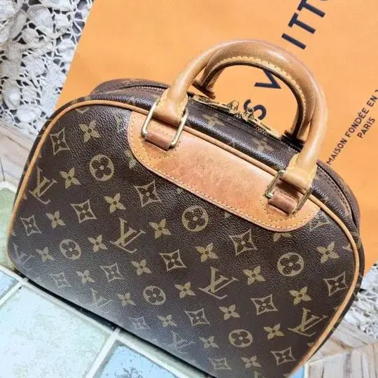 [BUNJANG] Louis Vuitton Monogram Trouville PM Bag / 정품루이비통 모노그램 투루빌  PM