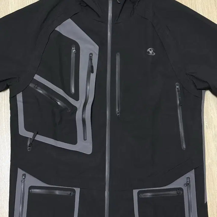 [BUNJANG] Sansangear 3L Windblock Jacket Black / 산산기어 3레이어 윈드블락 자켓 블랙 3L / 4 size