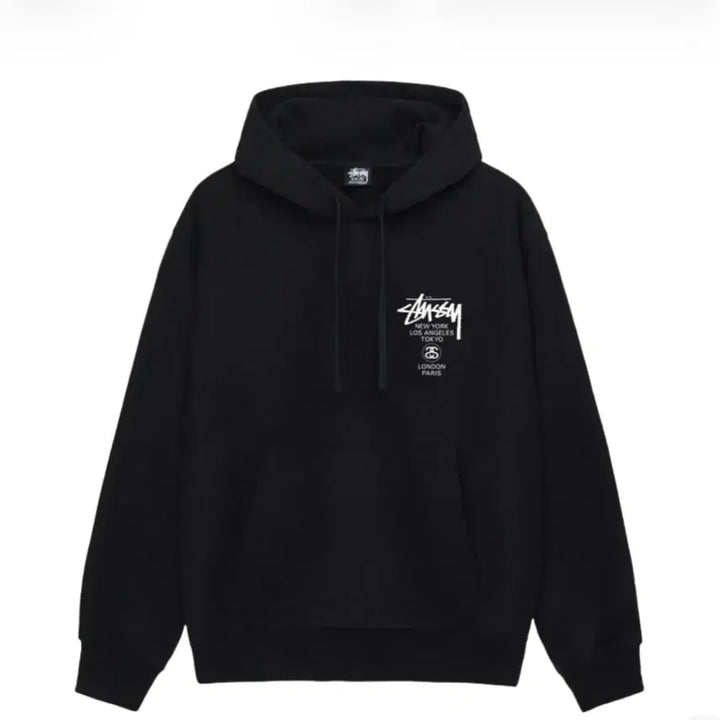 [BUNJANG] Stussy World Tour Hoodie / [S] 스투시 월드투어 후드